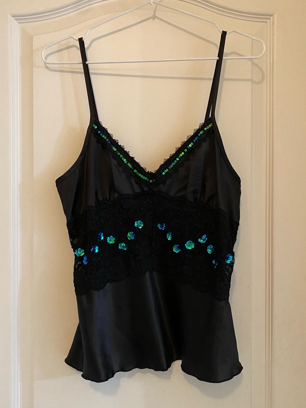EUC Hot Kiss Vintage Y2K Embellished Cami top size L